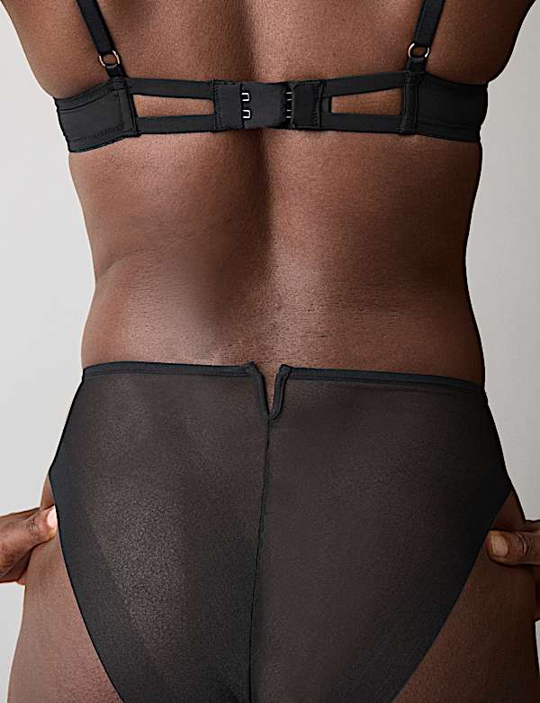 Savannah High Waisted High Leg Knickers - JO