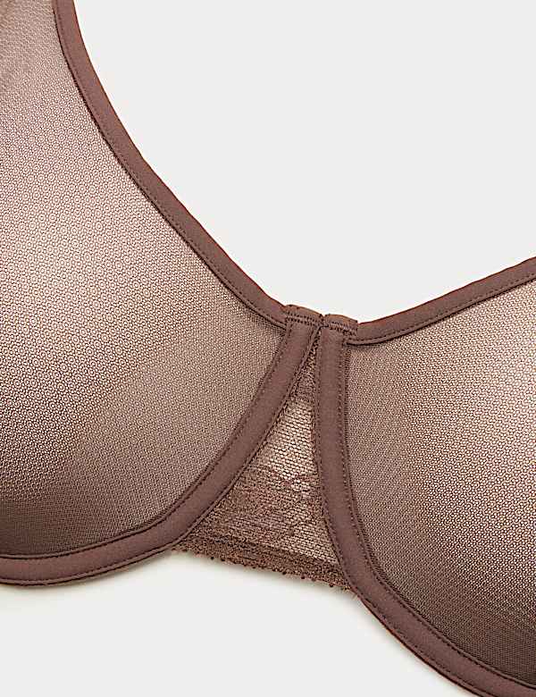 Savannah Lace Non Pad Wired Demi Bra F+ - NL