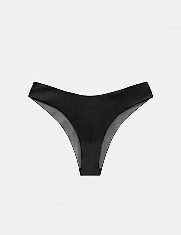 Silk Blend Scooped Miami Knickers - HR