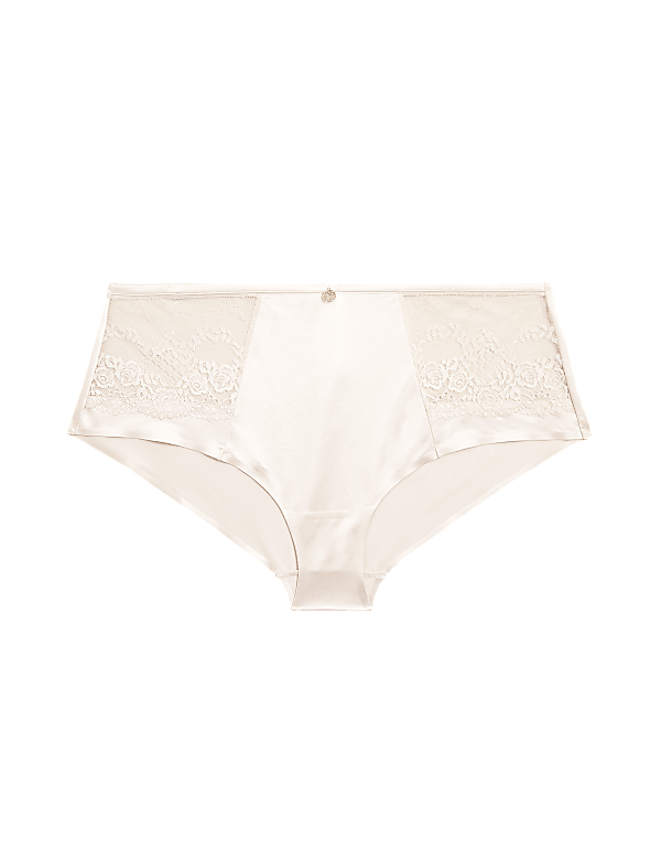 ContourWear No VPL Lace Trim High Rise Shorts