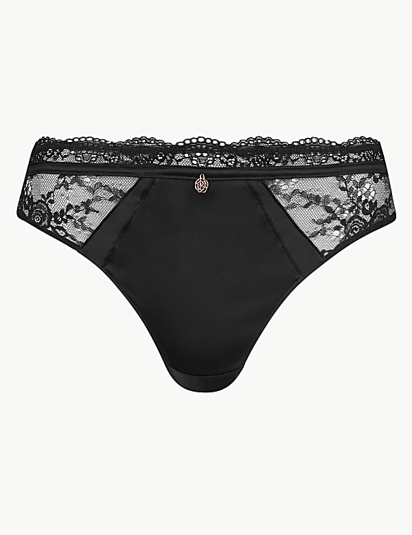 Silk & Lace Thong