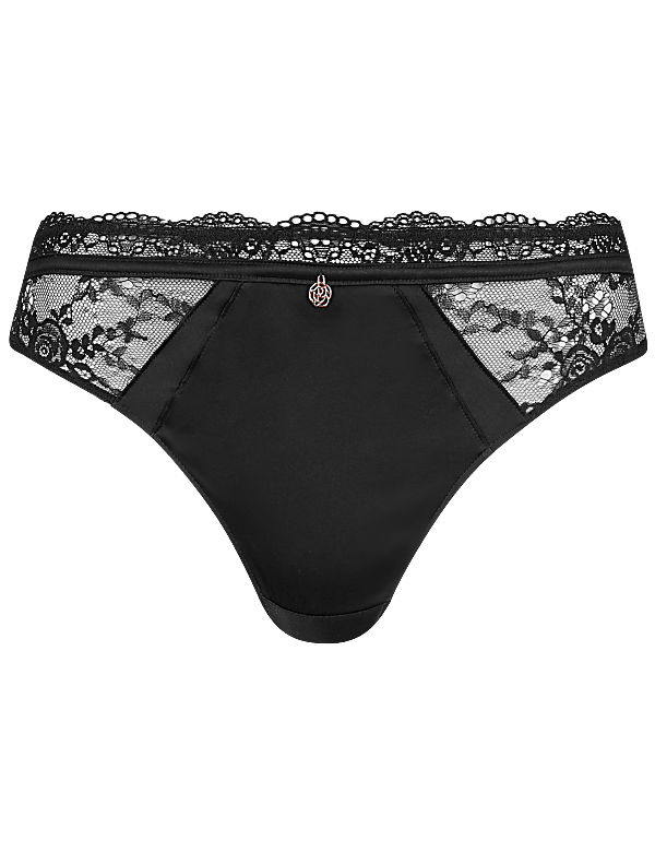 Silk & Lace Thong