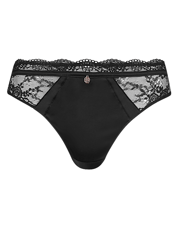 Silk & Lace Thong