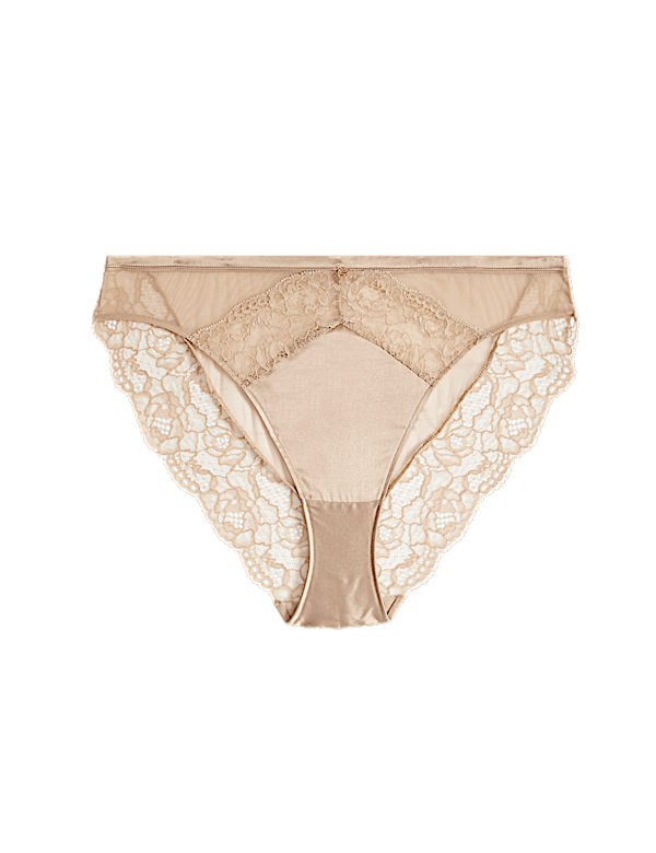 Polyamide Mix Lace Skinny Fit Knicker