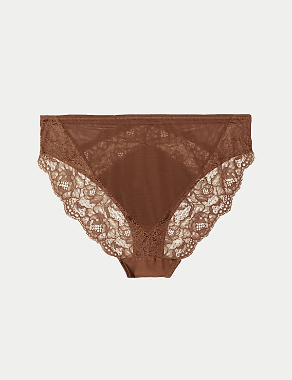 Polyamide Mix Lace Skinny Fit Knicker