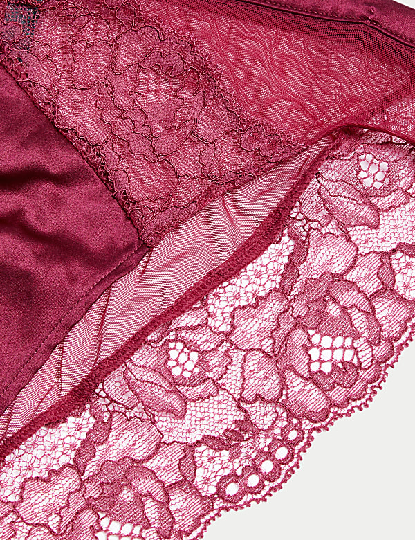 Polyamide Mix Lace Skinny Fit Knicker