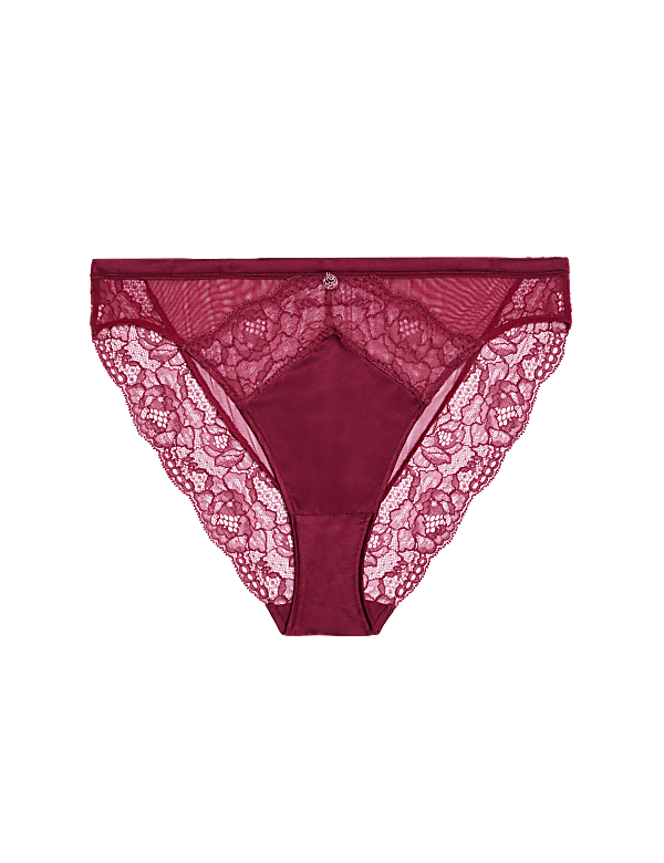 Polyamide Mix Lace Skinny Fit Knicker