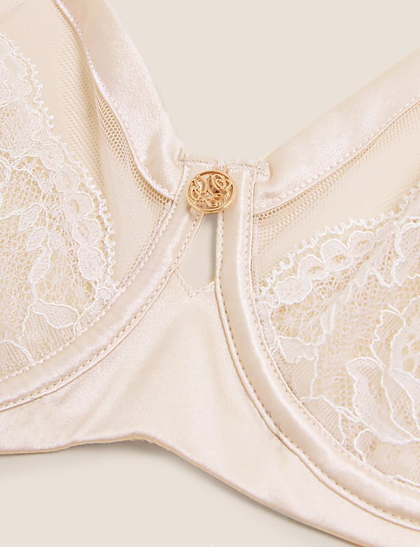 Silk & Lace Minimiser Bra