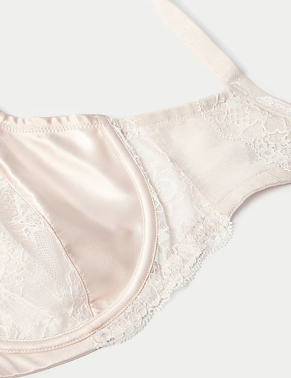 Silk & Lace Minimiser Bra
