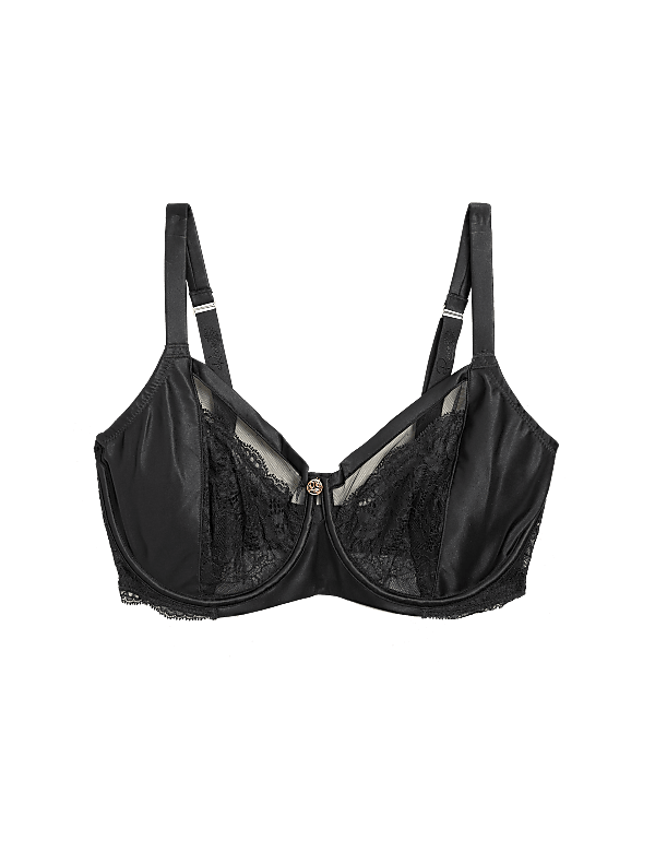 Silk & Lace Minimiser Bra