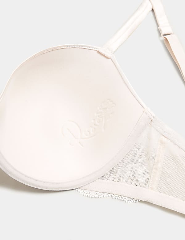Silk & Lace Wired Balcony Bra