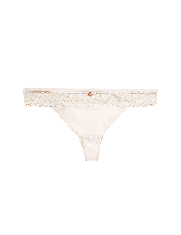 Silk & Lace Thong