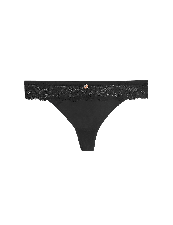 Silk & Lace Thong