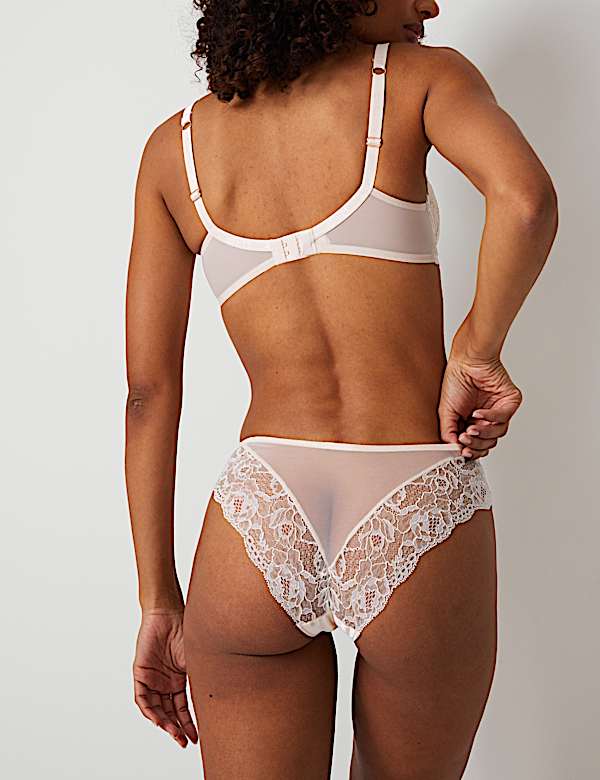 Silk & Lace Brazilian Knickers