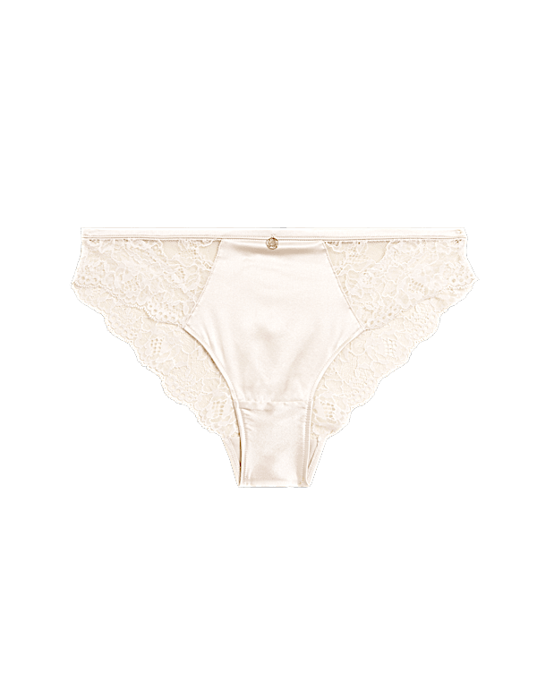 Silk & Lace Brazilian Knickers