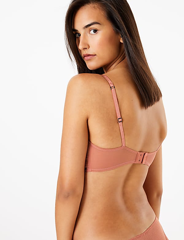 Mia Lace Non-Wired Plunge Bra