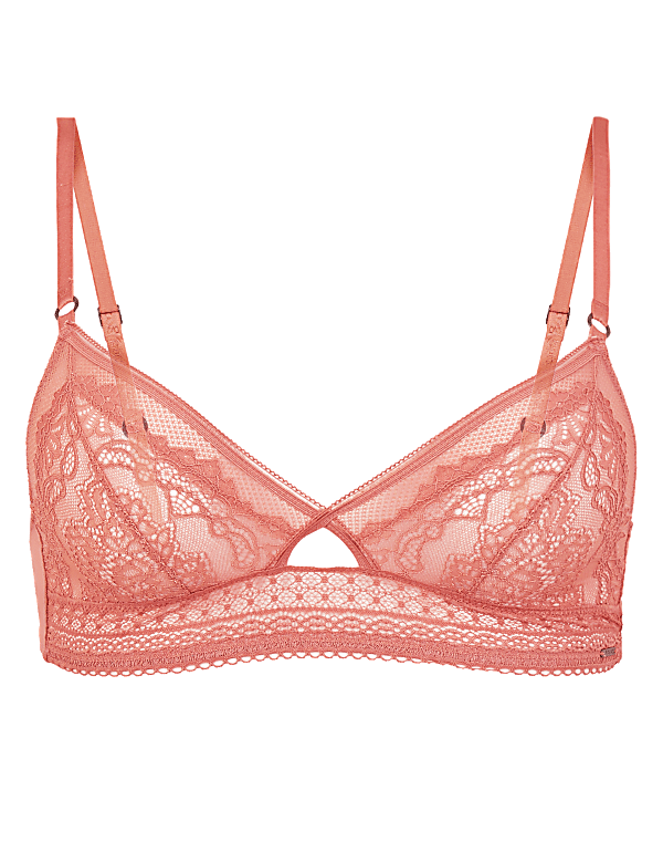 Mia Lace Non-Wired Plunge Bra