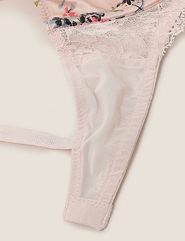 Silk & Lace Non Padded Plunge Bra