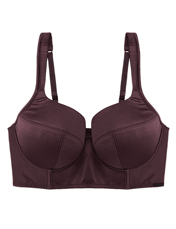 Satin Longline Bustier