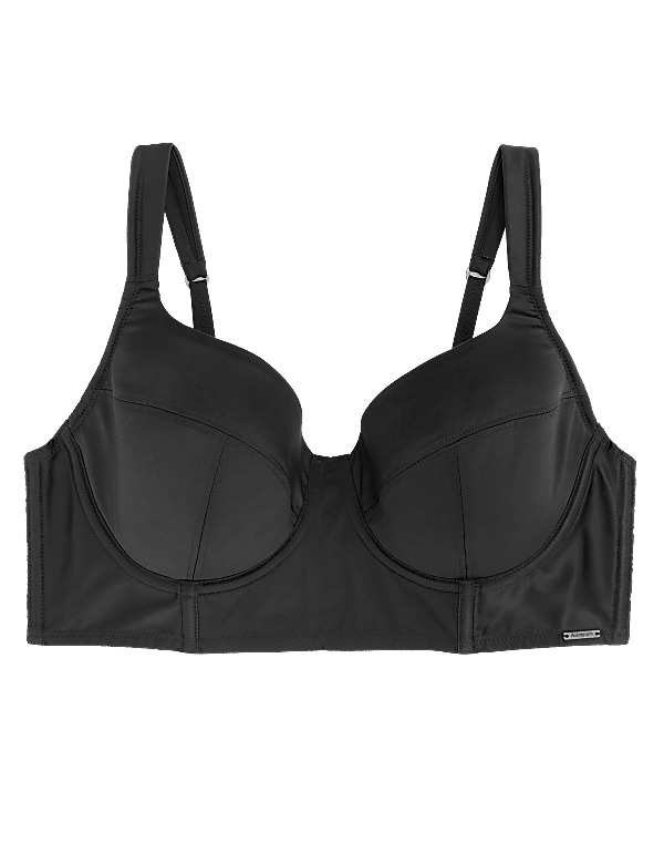 Satin Longline Bustier