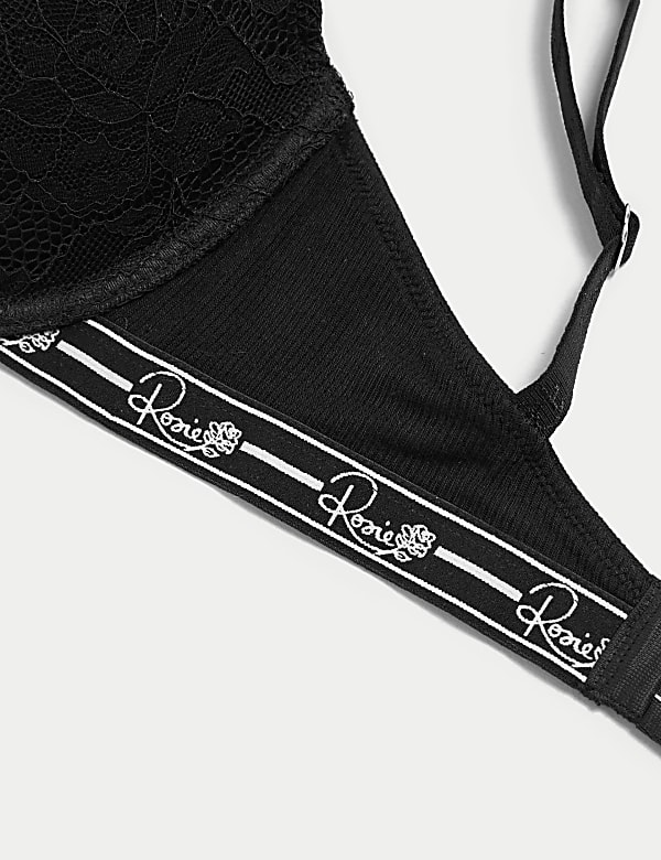 Lace Wired Padded Full Cup Bra A-E