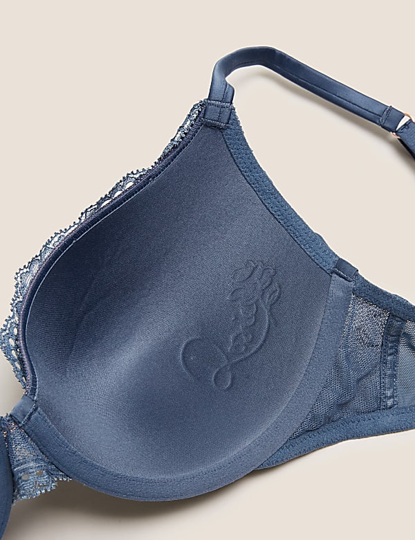 Lace Sweetheart Neck Bra
