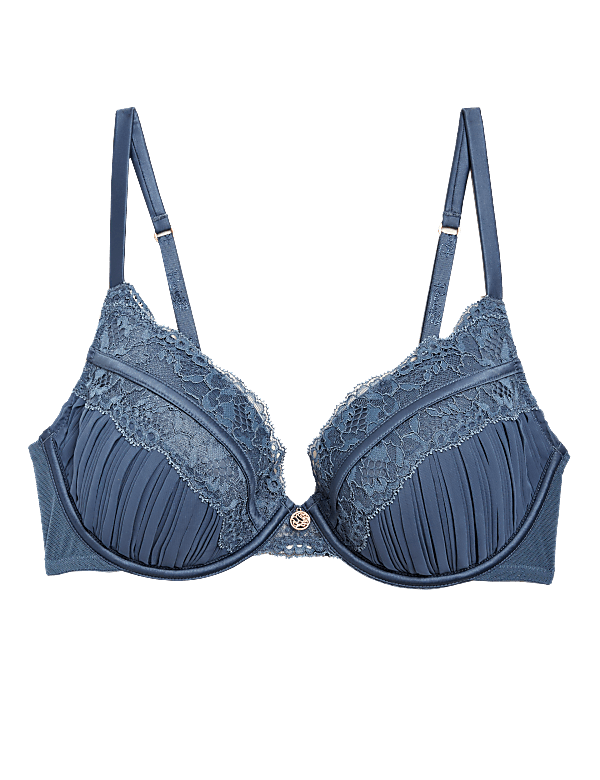 Lace Sweetheart Neck Bra