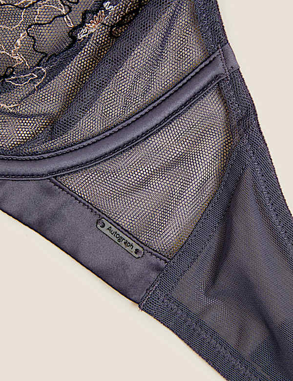 Allure Embroidered Wired Balcony Bra