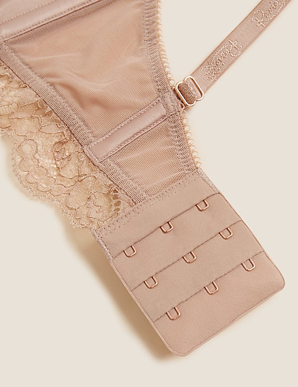 Blossom Embroidery Wired Balcony Bra