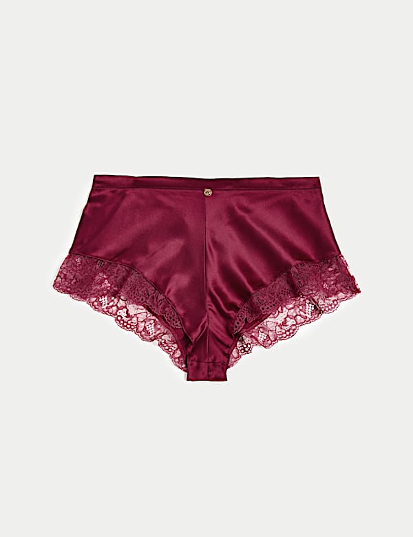 Silk & Lace French Knickers - CY