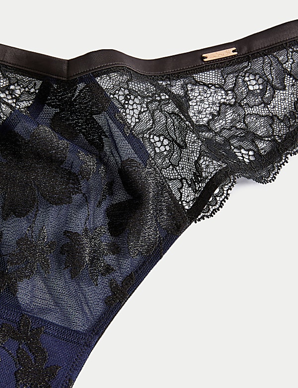 Cosmos Embroidery Miami Brazilian Knickers