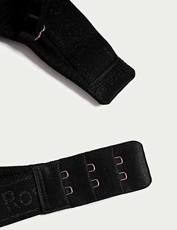 Soutien-gorge plongeant &agrave; armatures et dentelle (bonnets A &agrave; F) - CH