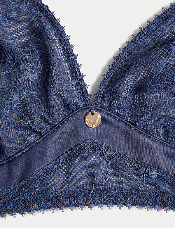 Rosa Floral Lace Non Wired Bralette A-E