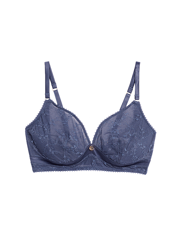 Rosa Floral Lace Non Wired Bralette A-E