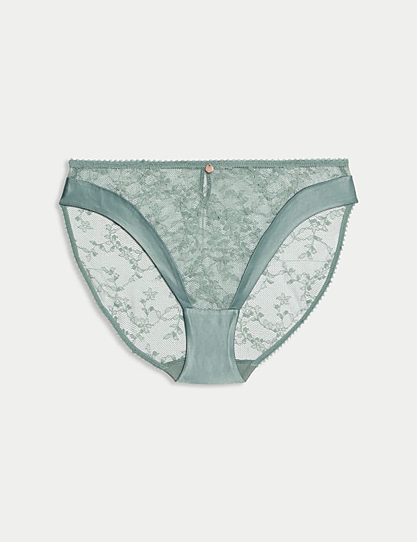 Rosa Lace High Leg Knickers - JO