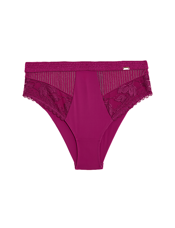 Jasmine High Waisted Brazilian Knickers