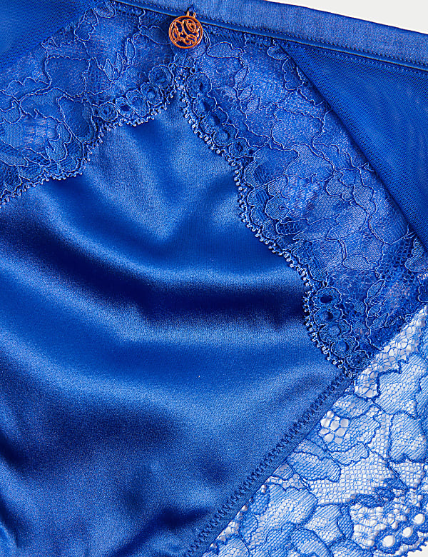 Fleur High Waisted High Leg Knickers
