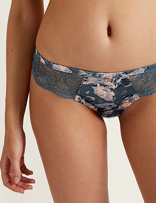 Lunaria Silk Brazilian Knickers