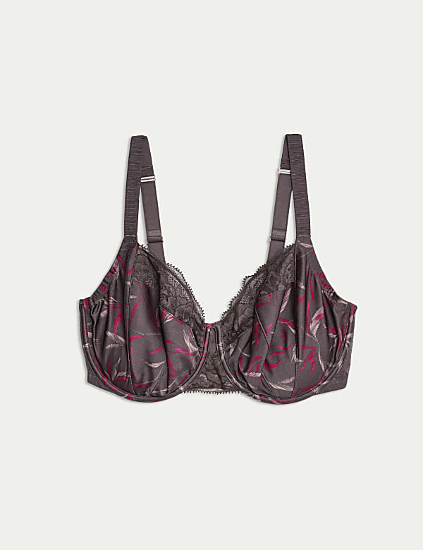 Mimosa Silk & Lace Wired Balcony Bra FH MOLE MIX Bras M&S ID
