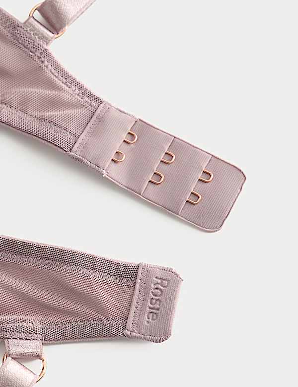 Silk & Lace Wired Full Cup Bra A-E