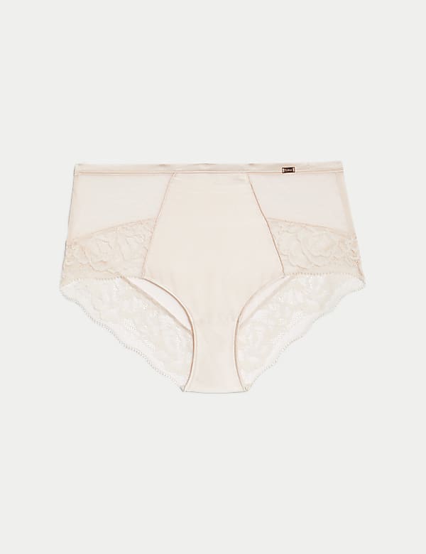 Silk & Lace High Rise Shorts - AT