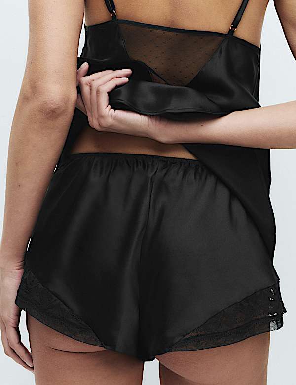 Silk & Lace French Knickers - AL