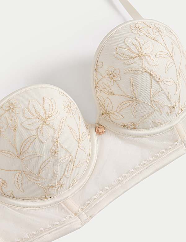 Soutien-gorge multiposition à armatures et broderie Trousseau, bonnets A à E - CH