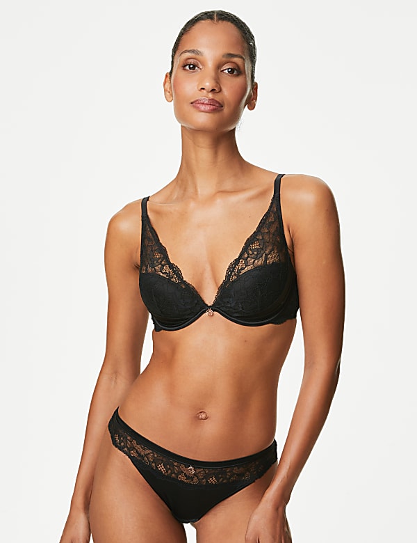 Silk Beau Wired Plunge Bra A-E
