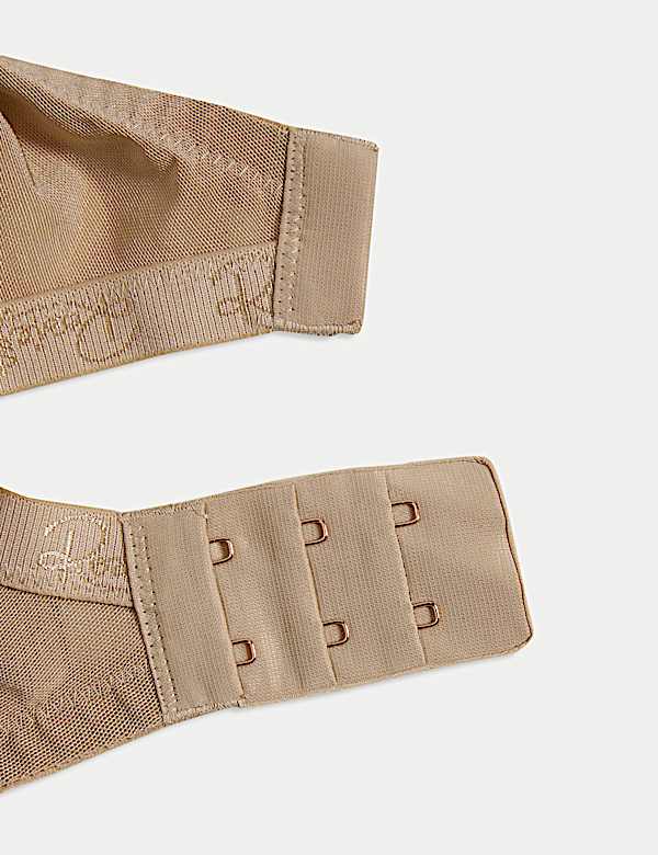 Silk & Lace Wired Balcony Bra F-H