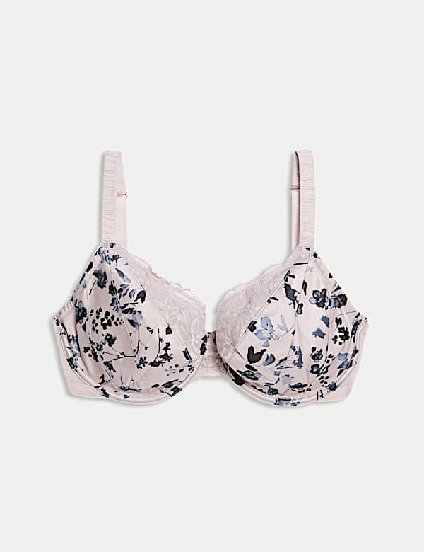 חזיית Senna עם מחשוף עמוק וברזלים ממשי ותחרה - IL