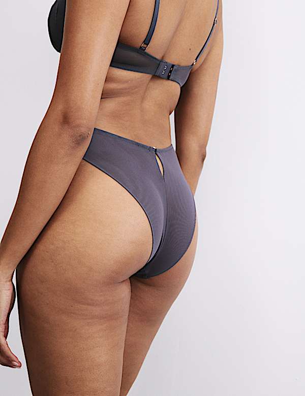 Lisianthus Embroidery Miami Knickers - GR