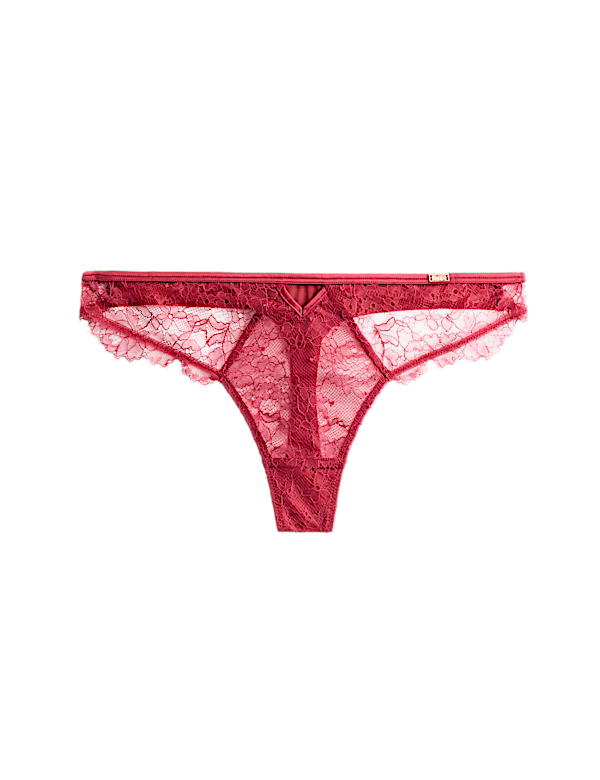 Forget Me Not Lace Thong