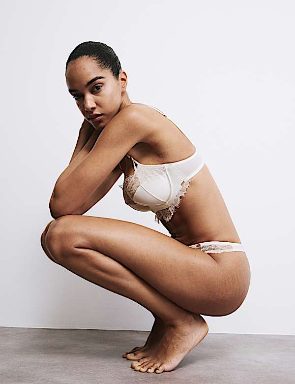 Forget Me Not Wired Balcony Bra A-E - JP