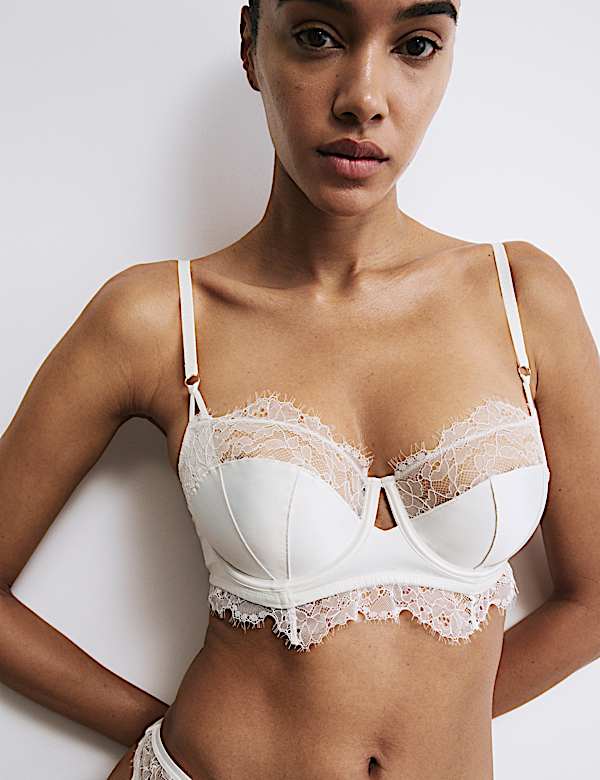Forget Me Not Wired Balcony Bra A-E - JP